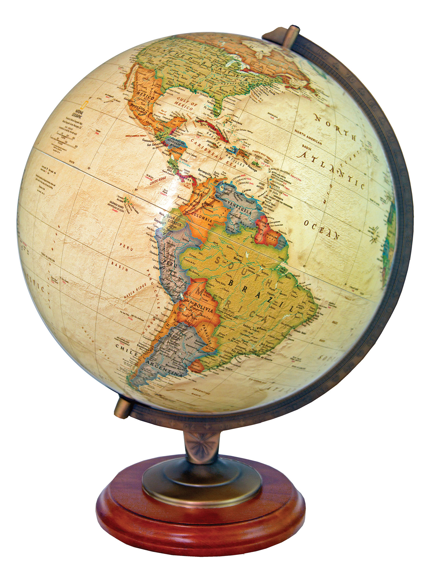 Illuminated Desk Globes