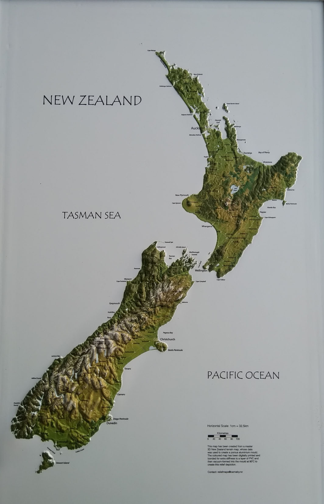 New Zealand Wall Maps