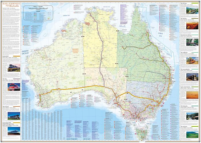 Australian Railway Map